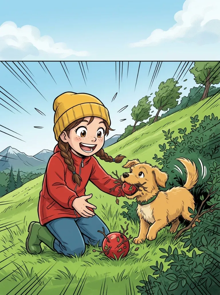 Forsiden til eksempelserien «Mia og Bamse» i stilen Japansk Manga