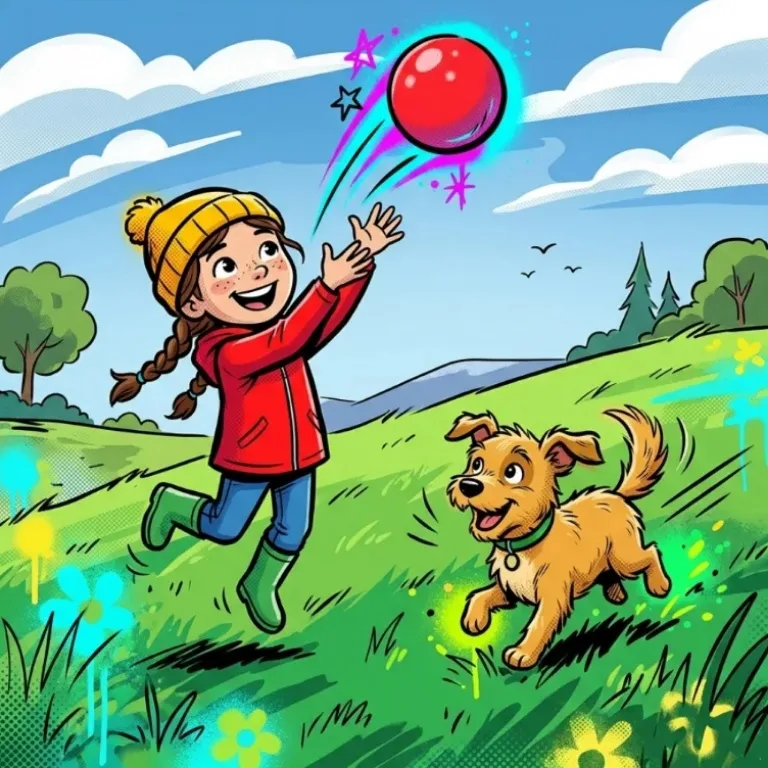 Rute 1: En perfekt ettermiddag for lek på enga.