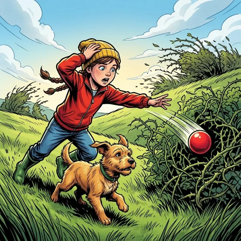 Rute 2: Men så tar et vindkast ballen!